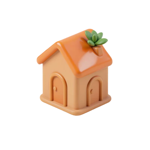 House and garden